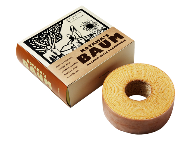 冷やして食べる夏バウム ~しっとりキャラメル味~