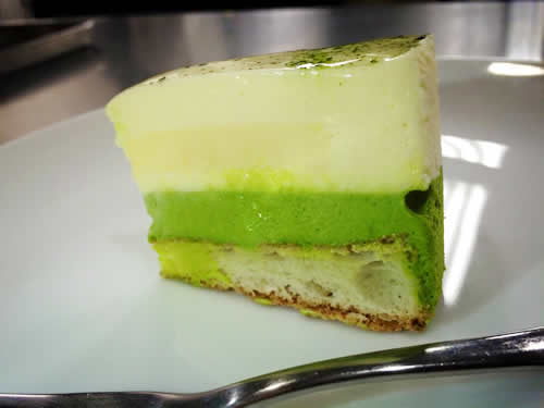 緑茶とグレープフルーツのケーキ