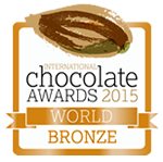 INTERNATIONAL chocolat awards 2015 World Final 2015 BRONZ