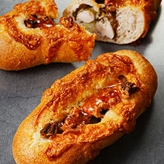 鶏肉と白葱の梅しそコンプレ〜ピンクグレープフルーツを添えて〜