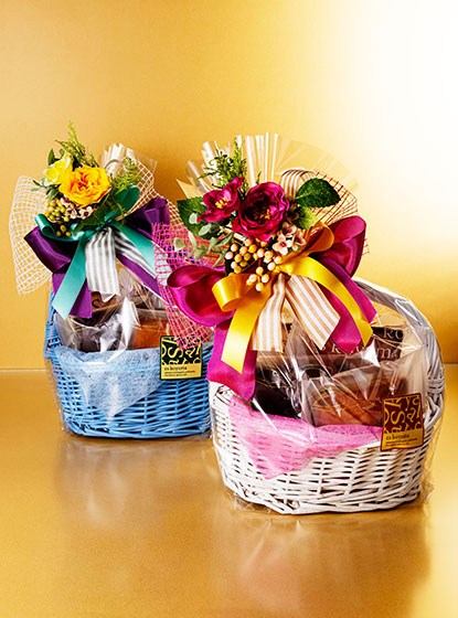 オールドローズの彩りギフト(ブルー・ホワイト)