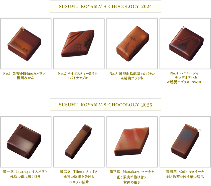 SUSUMU KOYAMA'S CHOCOLOGY 2024-2025