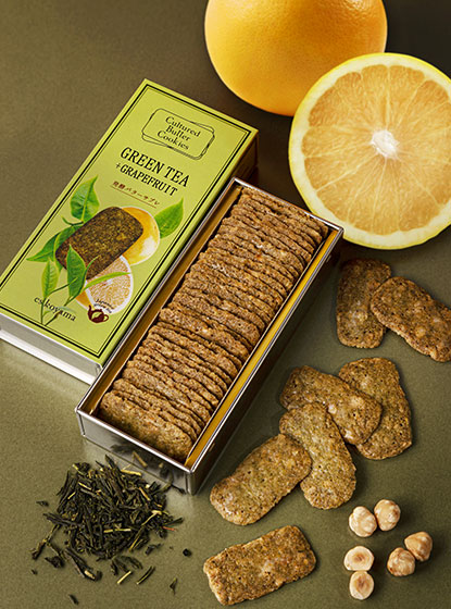 発酵バターサブレ 緑茶＋グレープフルーツ
