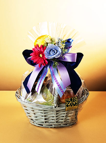 ブルーミストバスケット