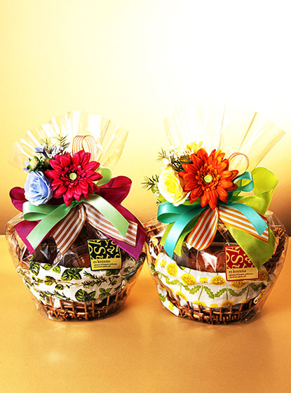 グリーナリークロスバスケット(ハーブ・タンポポ)