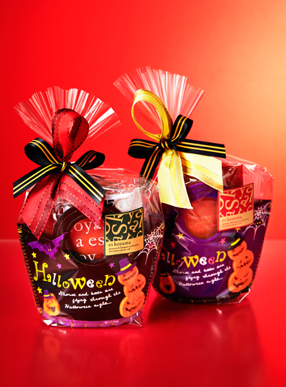 なかよしパンプキンとクモの巣トート（ブラック・パープル）