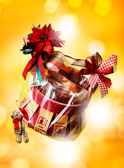 クリスマスキャロル（テディベアキーホルダー入り）