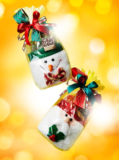 ノエルポット（スノーマン・サンタ）