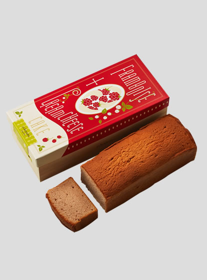 FRAMBOISE+CREAMCHEESE CAKE　木苺＆クリームチーズのケイク