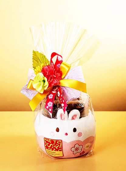 うさころ春バスケット