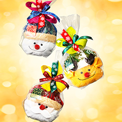 ノエルトリオのまんまるポーチ