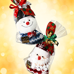 クリスマスニットソックス