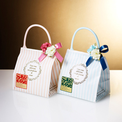 レイユールバッグ（ピンク・ブルー）