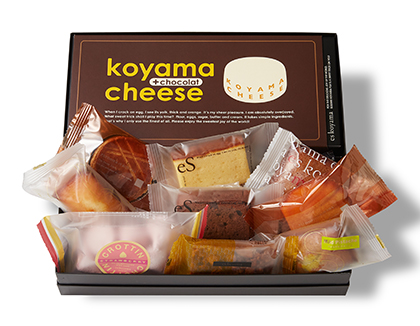 小山チーズ＋ショコラ（8個）+ 焼き菓子（9個）詰合せ<br>￥4,698 