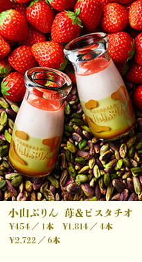 小山ぷりん苺＆ピスタチオ