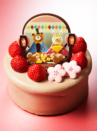 ひなまつり生チョコデコレーション