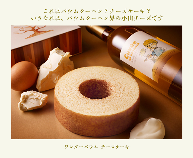 メイン画像_ワンダーバウム チーズケーキ