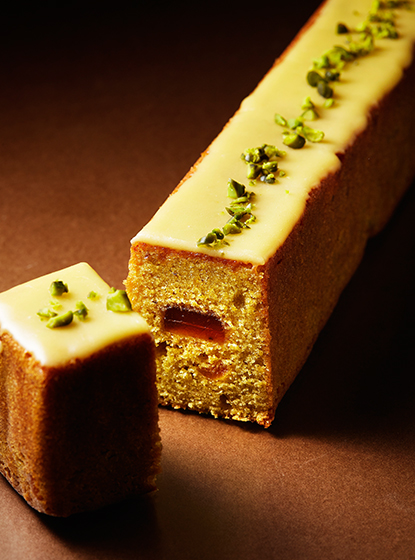 春色ピスタチオ ピスタチオとアプリコットのケーク 春色ピスタチオ ピスタチオとアプリコットのケーク