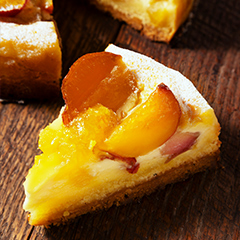 鳴門金時とりんごのクリームタルト