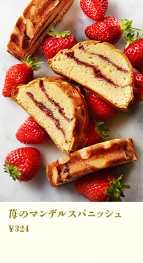 苺のマンデルスパニッシュ