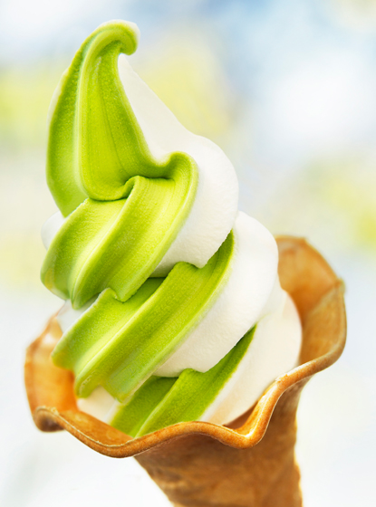 コヤマアイス　抹茶＆ホワイトチョコレート