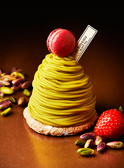 ピスタチオのモンブラン