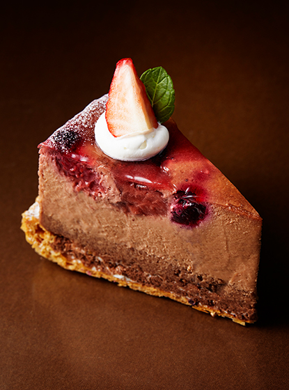 苺のプディングタルトショコラ