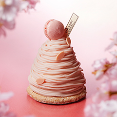 桜モンブラン