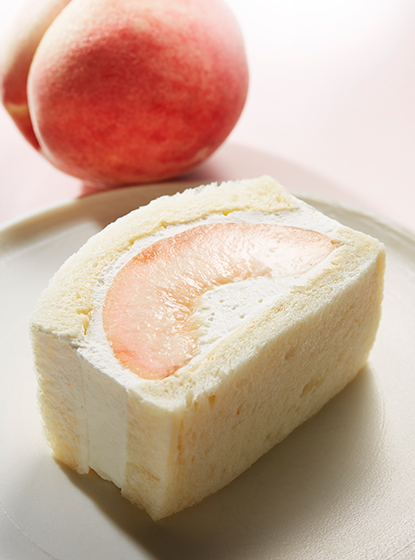 季節のフルーツサンド Gv白桃