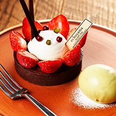 hanareのタルトショコラ～苺＆ピスタチオ～