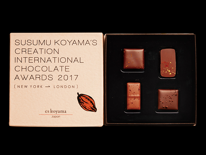 SUSUMU KOYAMA’S CREATION INTERNATIONAL CHOCOLATE AWARDS 2017 (NEW YORK - LONDON)