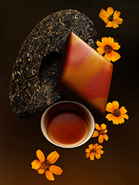 プーアル熟茶＆芳香小野菊