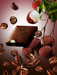 ルワンダコーヒー＆ライチ
＋フランボワーズ