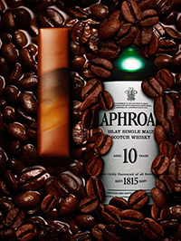 ケニアコーヒー
＆ラフロイグ10年 バッチNo.015