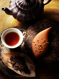 棠梨山古樹熟茶