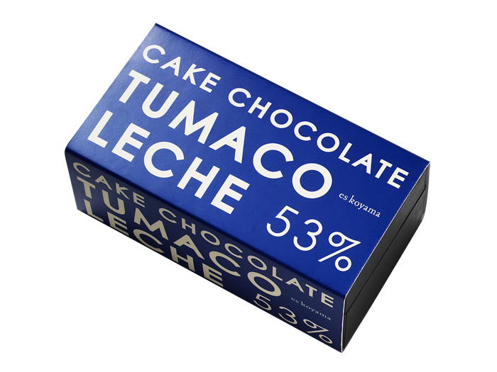 CAKE CHOCOLATE TUMACO LECHE 53%　ケイク ショコラ トゥマコ レチェ 53%