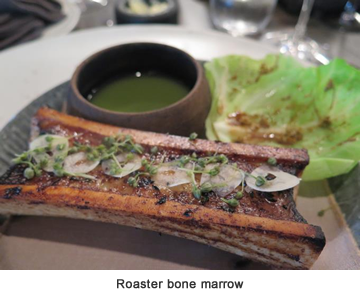 Roaster bone marrow