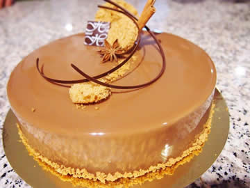 ENTREMET AUX PARFUMS D'HIVER